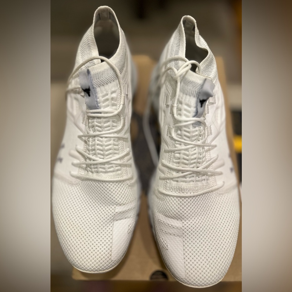Under Armour Project Rock HOVR White Mens Size 13 Training Shoe
